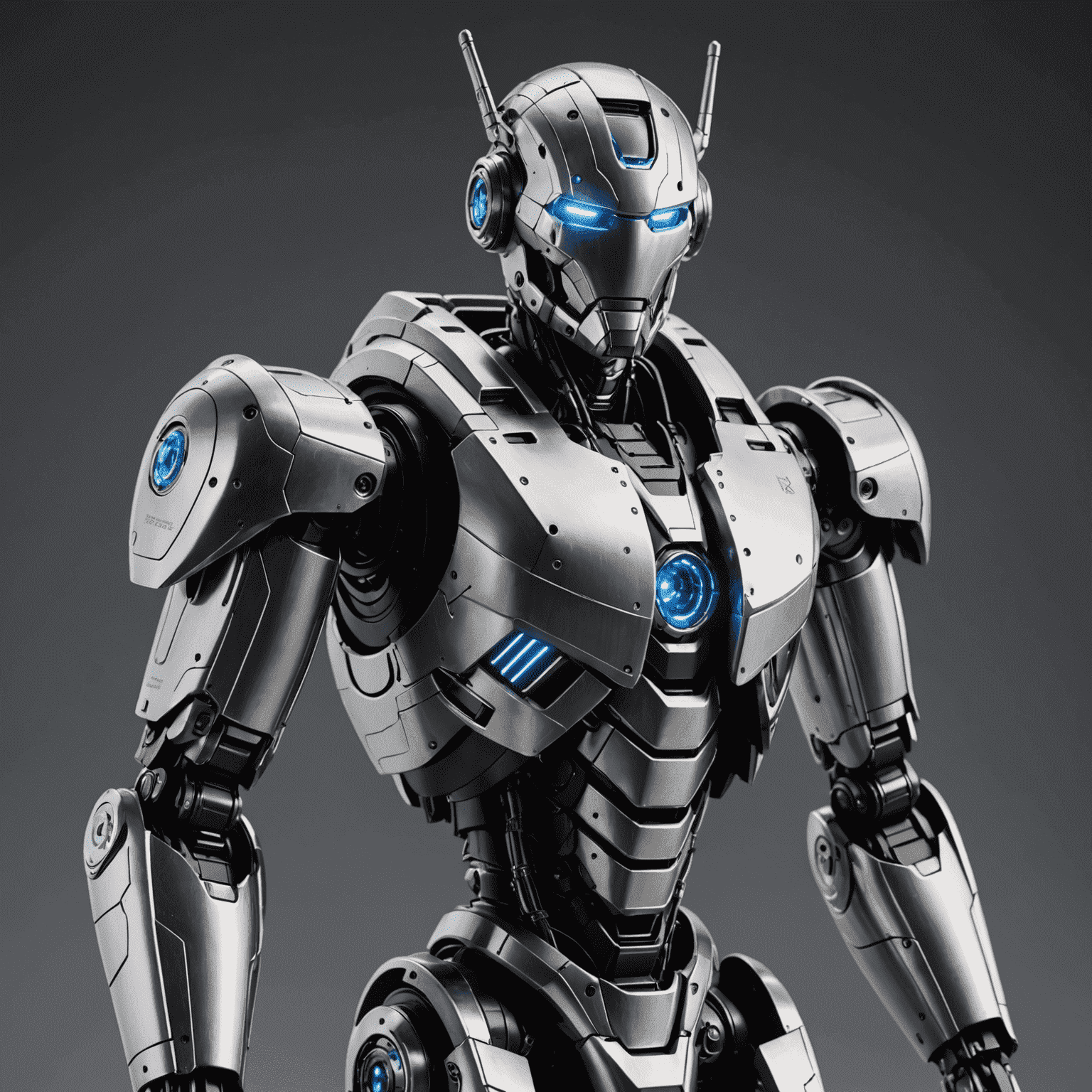 NexBot Optimus robot profile with futuristic background