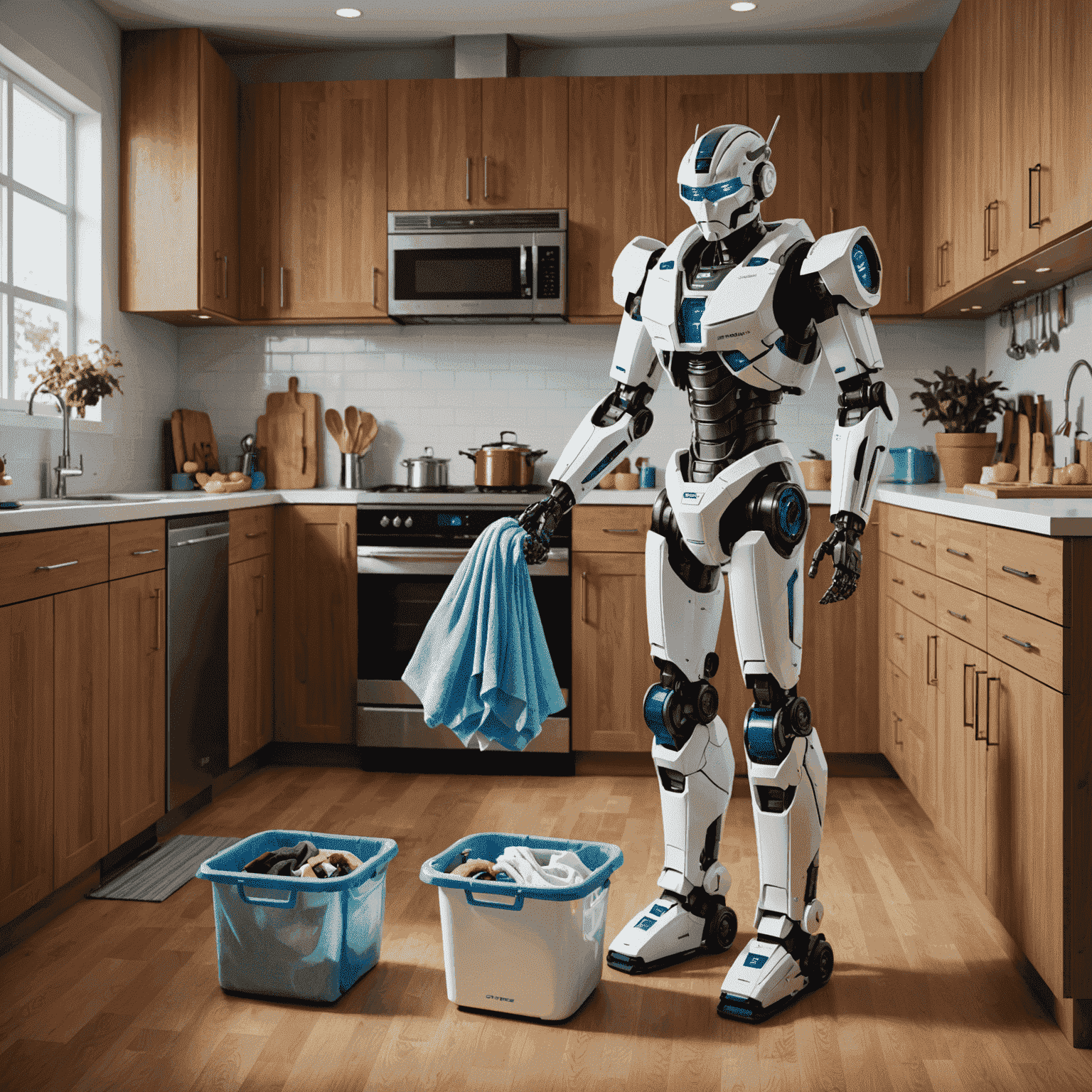 NeuronX robot doing chores